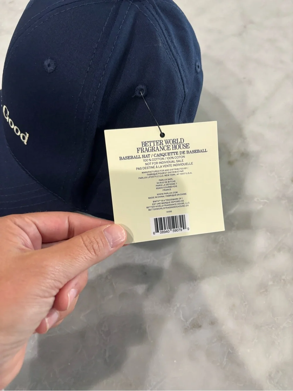 None navy back personalized